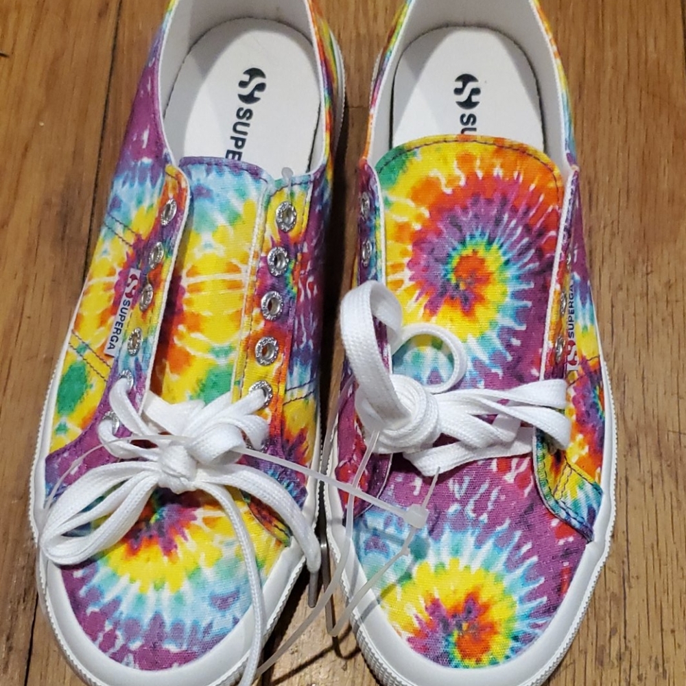 Superga 2750 Tie Dye Sneakers - Picture 6 of 7